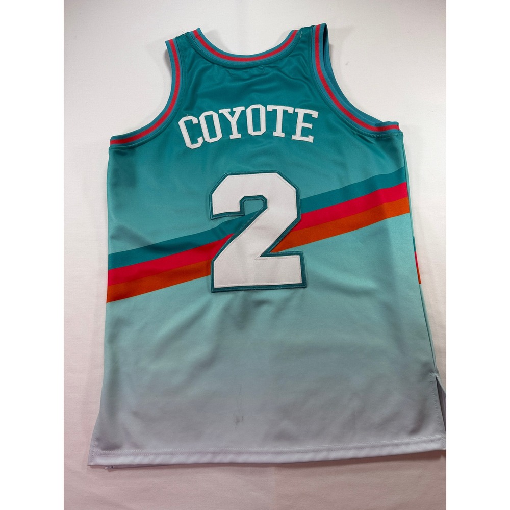 Headgear Classics‎ Wile E Coyote San Antonio Jersey Men's XL Looney Tunes HGC - Picture 2 of 5